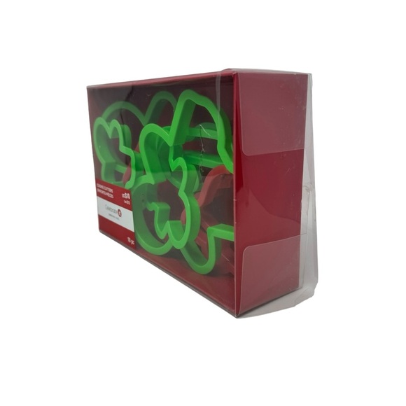 10 Pc Cookie Cutters | Christmas | Red Green - Picture 2 of 3